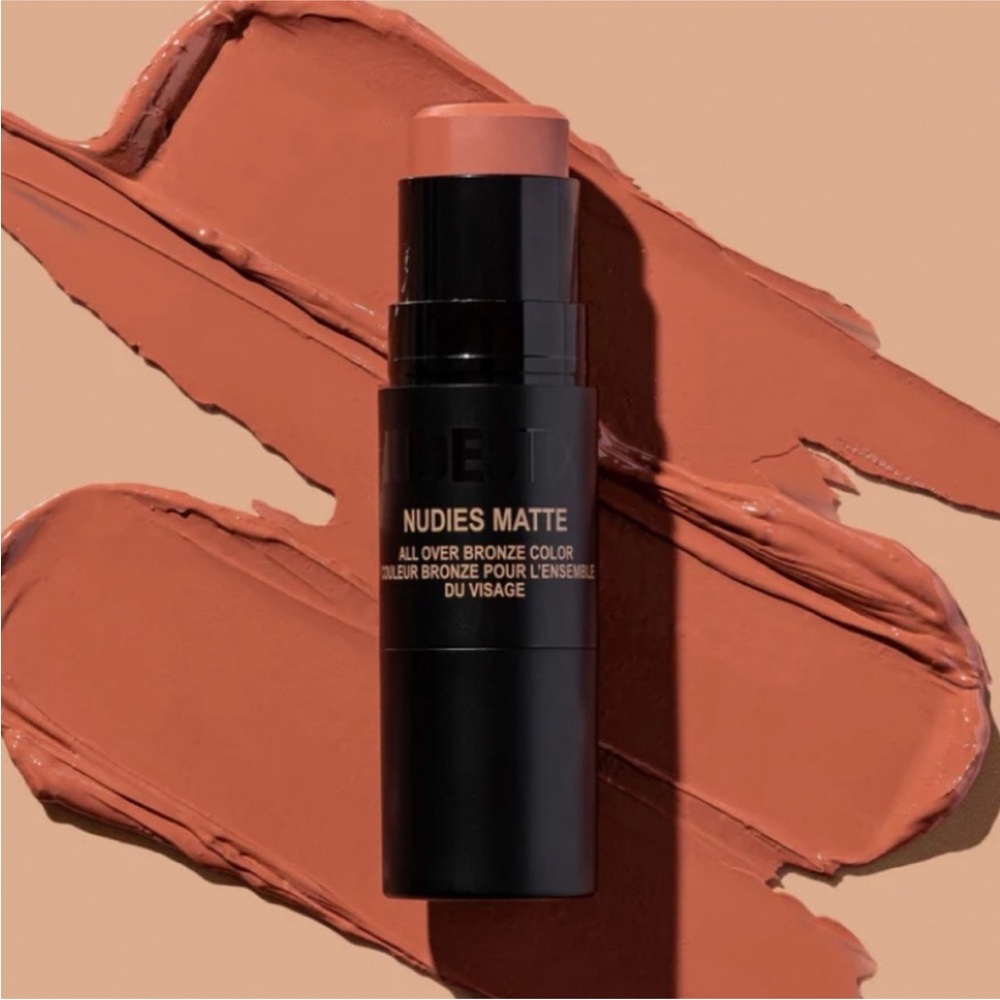 NUDESTIX Nudies Matte All Over Face Bronze Color in Sunkissed NIB - Picture 3 of 10